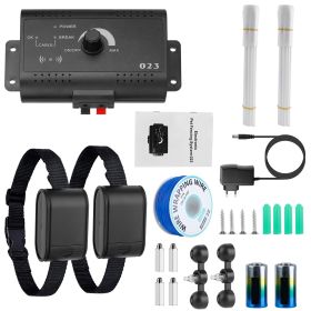 Electric Dog Fence System Tone and Shock Collar Water Resistant