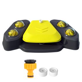 Multifunctional Dog Water Fountain Automatic Pet Dispenser (Option: yellow)