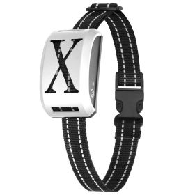 Electric Dog Collar Receiver Anti-Bark Training with Shock (Option: white)